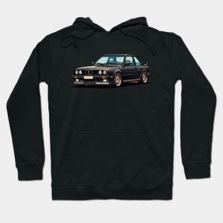 Black M3 E30 3 series Hoodie